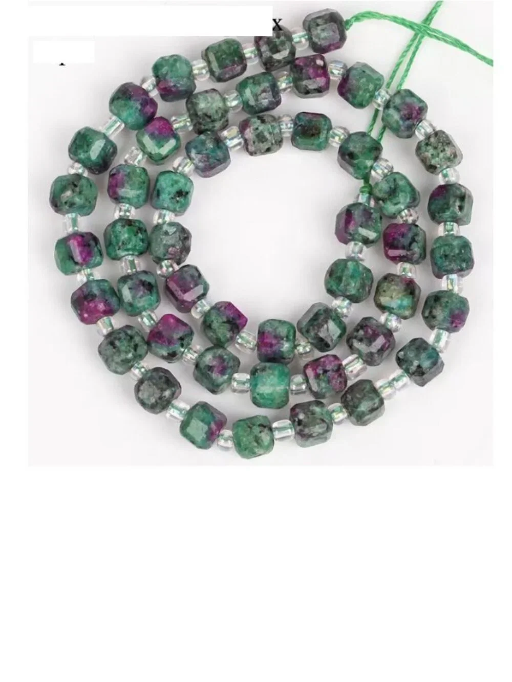 Beads natural faceted